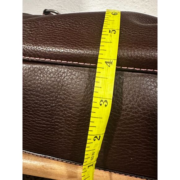 BUNDLE! Coach Chelsea Brown Pebbled Leather Hobo Bag and Zip Around Wallet EUC - Picture 6 of 13